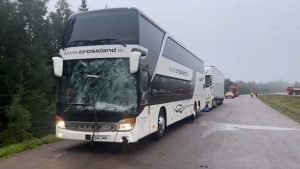 Killswitch Engage’s Tour Bus Collides With An Elk On The Road