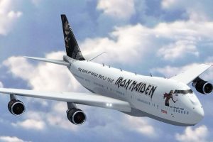Iron Maiden Sends Ed Force One into the Empire of the Clouds