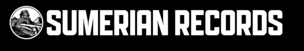 Sumerian Records official logo, black and white branding for independent metal and progressive music label