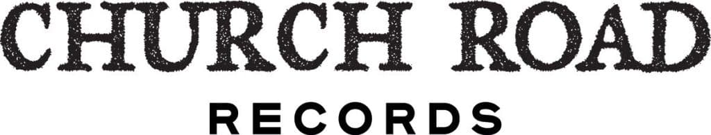 Church Road Records logo featuring distressed, all-caps serif lettering for “CHURCH ROAD” and clean sans-serif text for “RECORDS” beneath. UK-based independent label known for releasing heavy, experimental, and underground music.