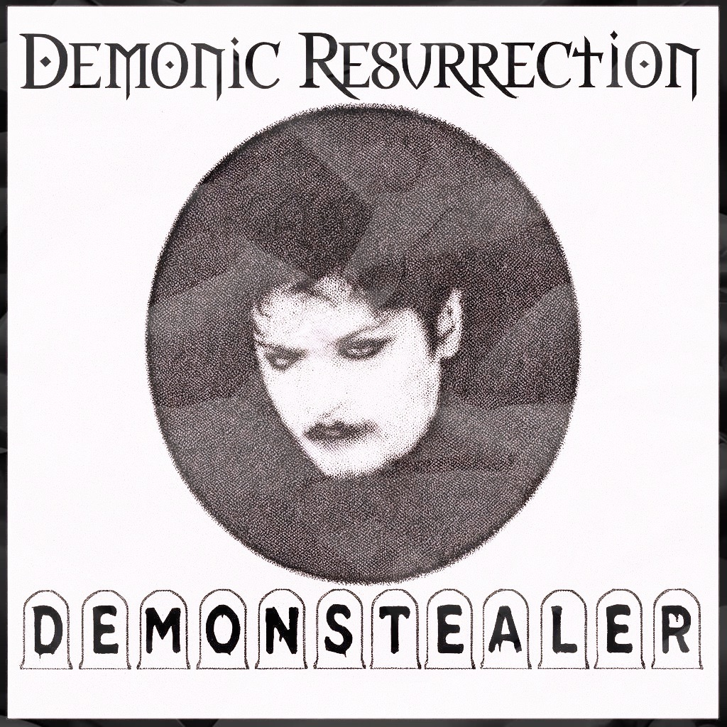 Original DIY cover of Demonic Resurrection’s Demonstealer (2000), featuring Sahil “Demonstealer” Makhija in corpsepaint.
