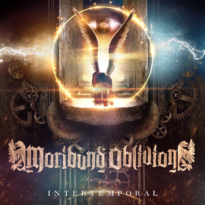 Moribund Oblivion Intertemporal cover art, Turkish black metal with symphonic elements.