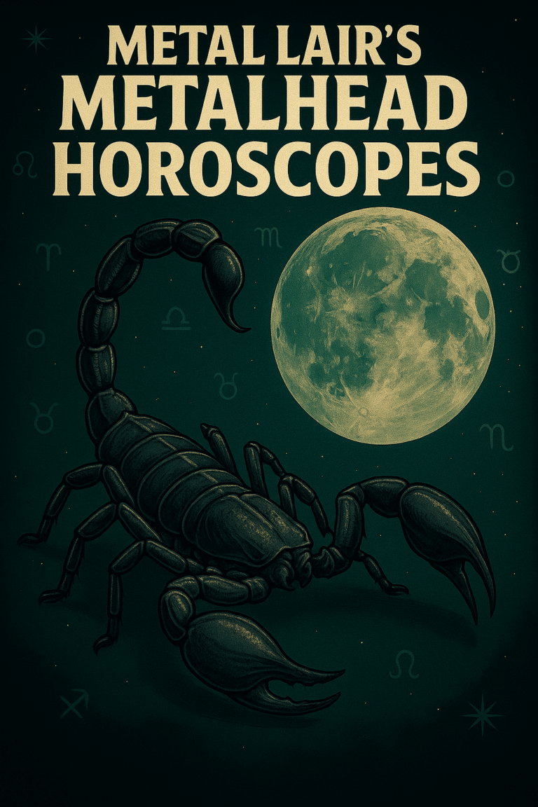 Unleash Your Metalhead Horoscope: Zodiac Fate, October 19th to 25th, 2025