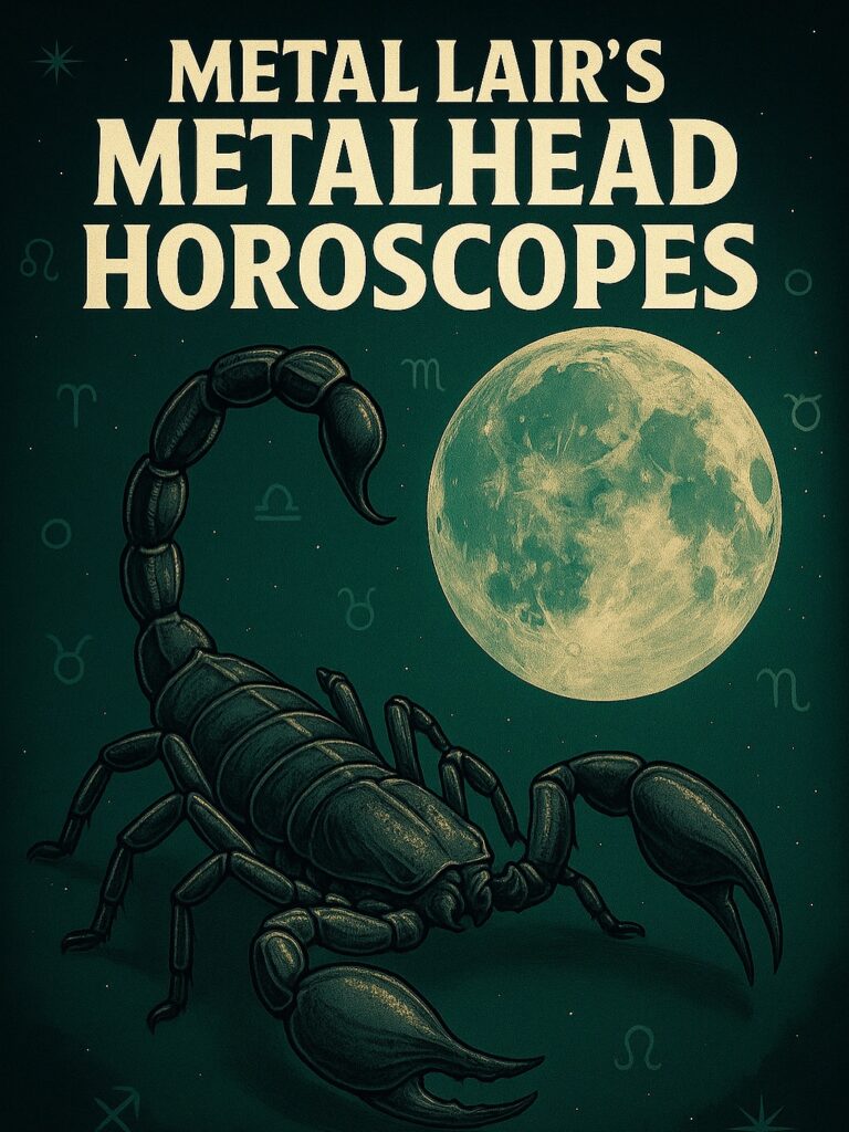 Unleash Your Metalhead Horoscope: Zodiac Fate Week of November 2nd – 8th 2025