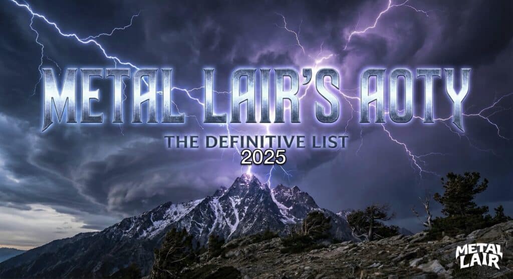 THE METAL LAIR 2025: ALBUMS OF THE YEAR 