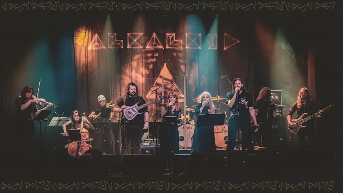 Alkaloid performing Bach Out of Bounds live in the Netherlands with classical musicians on stage