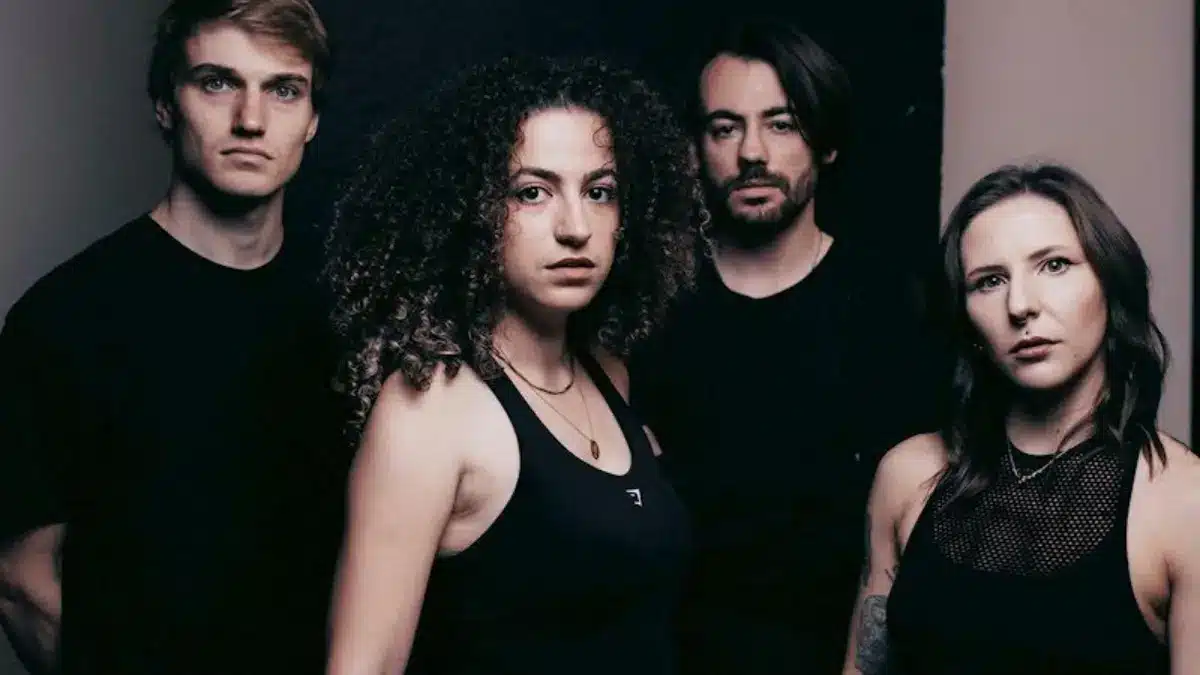 Mallavora alt metal band members portrait 2026