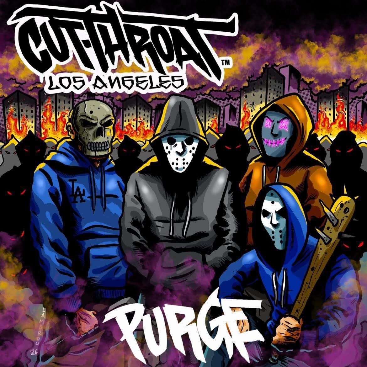 Cutthroat interview Neil Roemer – The Purge EP artwork