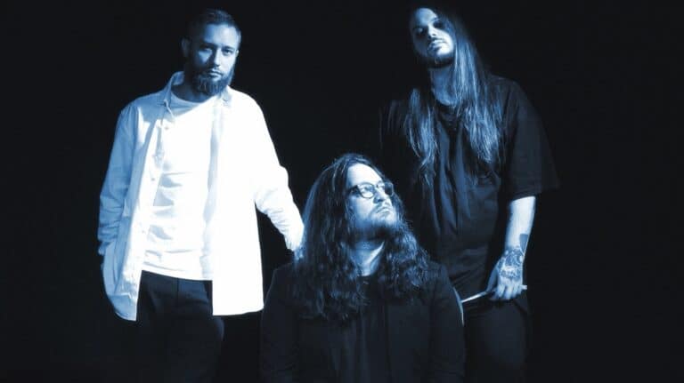 Stoned Jesus Songs to Moon Interview band photo featuring Igor Sydorenko and the current Stoned Jesus lineup
