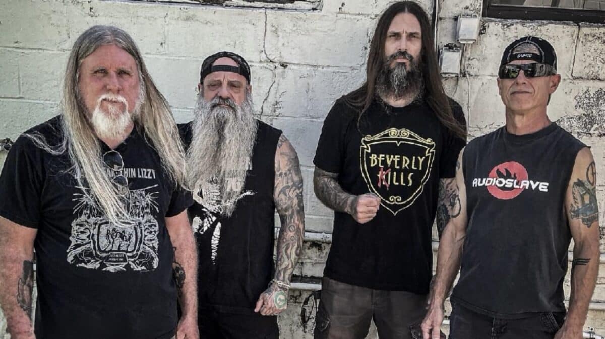 CROWBAR band photo 2026 Kirk Windstein Matt Brunson Tommy Buckley Pat Bruders