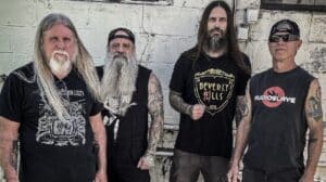 CROWBAR band photo 2026 Kirk Windstein Matt Brunson Tommy Buckley Pat Bruders