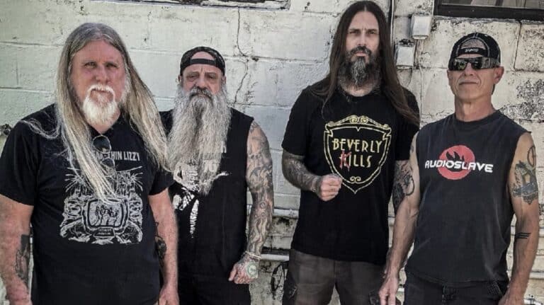 CROWBAR band photo 2026 Kirk Windstein Matt Brunson Tommy Buckley Pat Bruders