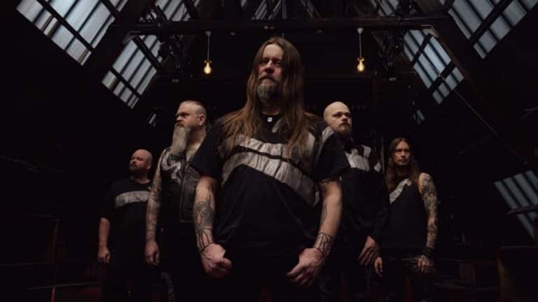 Enslaved Sólstafir tour 2027 band photo featuring Enslaved