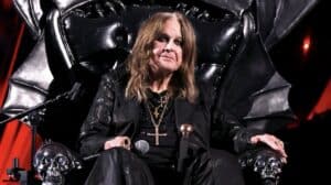 Ozzy Black Sabbath Back to the Beginning featured image showing Ozzy Osbourne seated onstage at Villa Park