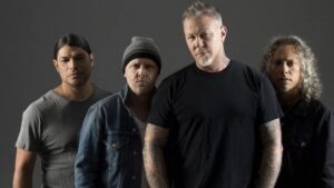 Metallica 2027 North American tour featured image showing the band Metallica