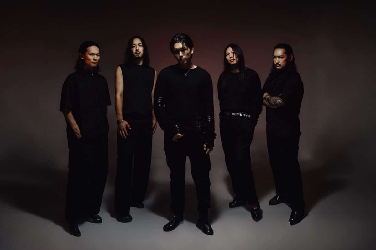 Crystal Lake interview band photo featuring the Japanese metalcore band
