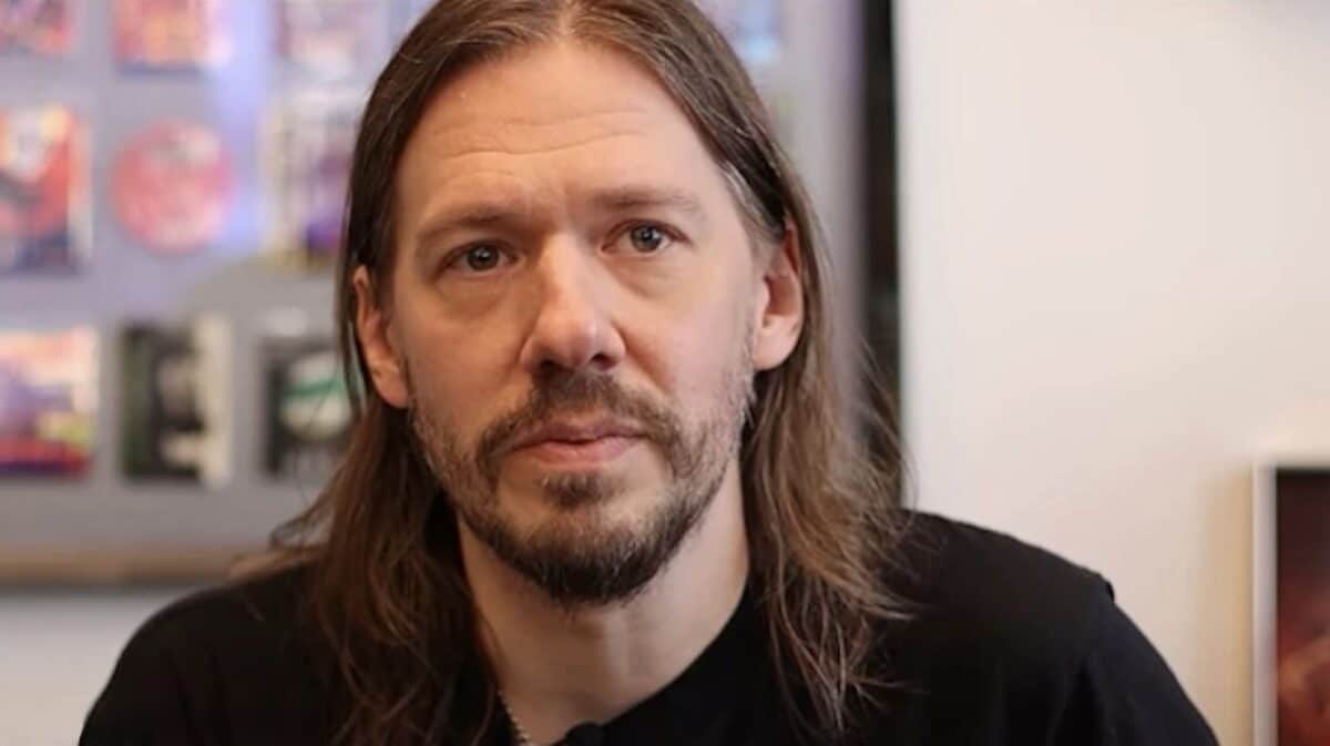 Tobias Forge of Ghost, whose death metal band Repugnant returned with Premature Burial for V/H/S/Mixtape.