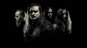 Orbit Culture Death Above Life Deluxe Edition promotional photo featuring the four Swedish metal band members against a black background.