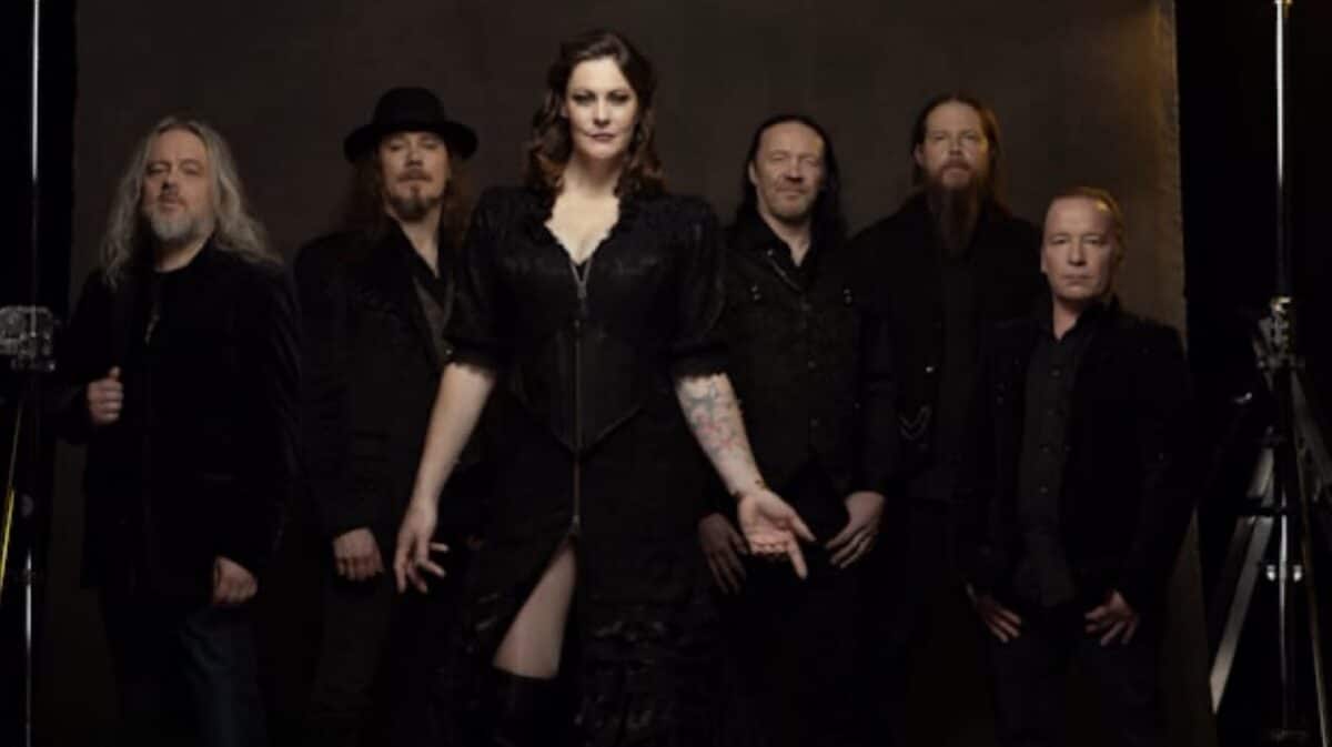 Nightwish and Floor Jansen pictured together in a band promotional photograph before their October 2026 split.