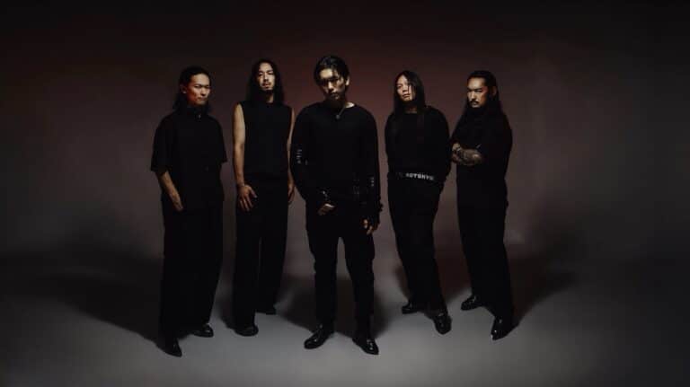 Crystal Lake interview band photo featuring the Japanese metalcore band