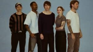 Turnstile Free Benefit Concert – band photo of Turnstile ahead of the Washington Monument humanitarian benefit show