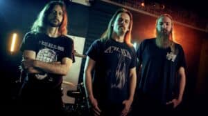 Void Sector Zero band featuring Christian Muenzner, Alex Weber and Gabe Seeber promoting Extraterrestrial Disassembly